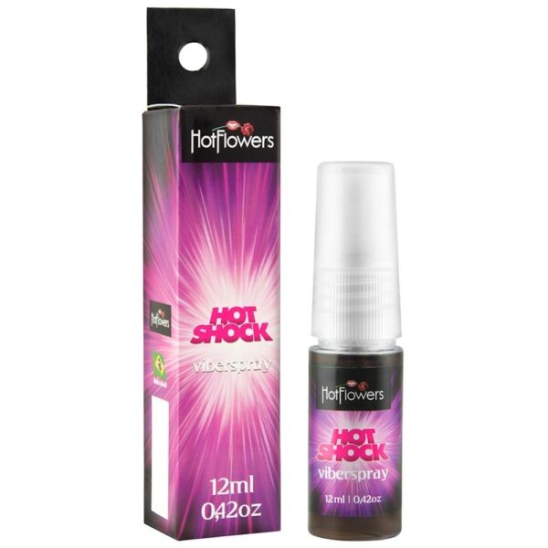 Vibrador HotShock ViberSpray 12ml HotFlowers - Sexshop