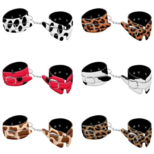 Algema Bracelete Luxo Bichos - Leopardo - DOMINATRIXXX - Sex shop