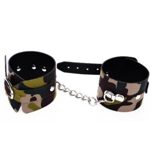 Algema Bracelete Luxo Camuflada DOMINATRIXXX - Sex shop