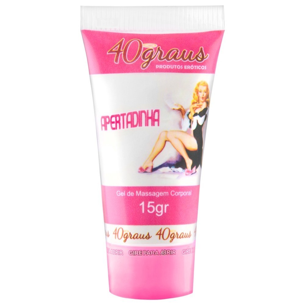 Apertadinha Adstringente Ajato Aromático Morango 15gr 40Graus - Sexshop