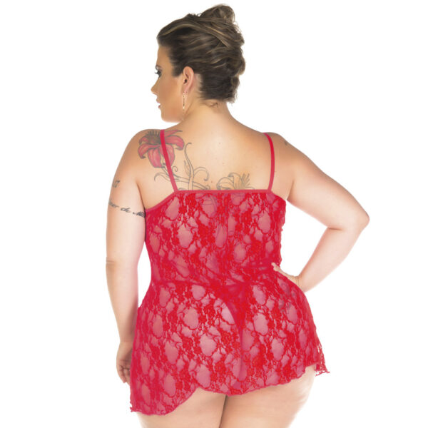 Camisola Sexy, Camisola Gigi Plus Siza Pimenta Sexy Vermelha