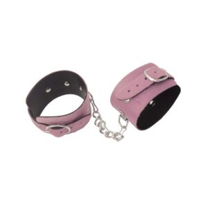 Algema Bracelete Pelúcia Rosa DOMINATRIXXX - Sex shop