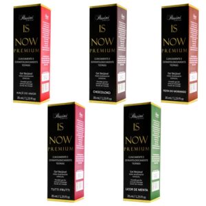 Kit 05 Is NOW! Premium Gel Quente Comestível 35ml Pessini - Sex shop