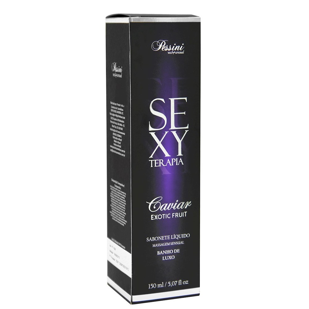 Caviar Sabonete Líquido Sexy Terapia 150ml Pessini - Sex shop