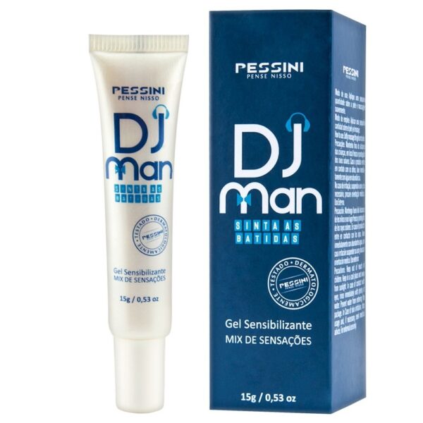 Excitante Masculino Dj Man 15g Pessini - Sex shop