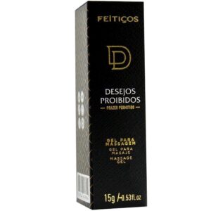 Gel Anal Desejos Proibidos Dessensibilizante 15g Feituços - Sexshop