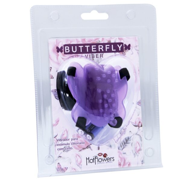 Butterfly Vibrador Estimulador Feminino HotFlowers - Sexshop