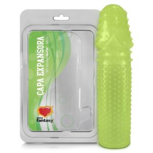 Capa Peniana Sensor Brilha no Escuro Sexy Fantasy - Sex shop