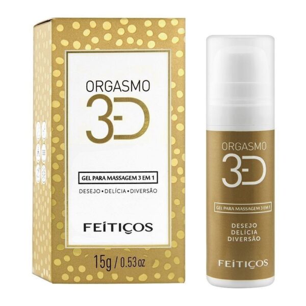 Orgasmo Excitante 3D 3 em 1 15g Feitiços - Sex shop