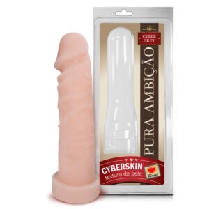Capa Peniana em Cyberskin 18,5x4cm Sexy Fantasy - Sex shop