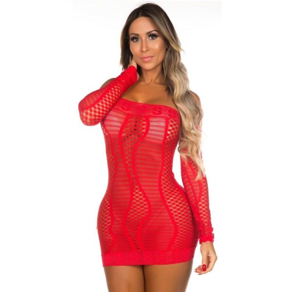 Camisola Sensual Hadassa Vermelho Pimenta Sexy