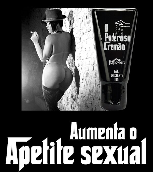 Gel O Poderoso Cremão Excitante 15g HotFlowers - Sex shop