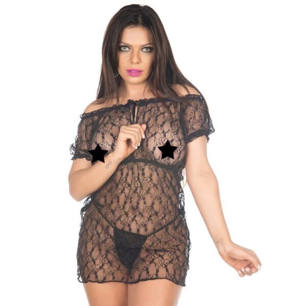 Kit 03 Camisola Sensual Ciganinha Pimenta Sexy - Camisola Sexy