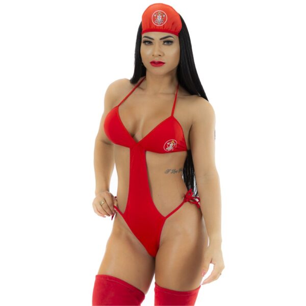 Fantasia Bombeira de Body - Pimenta Sexy