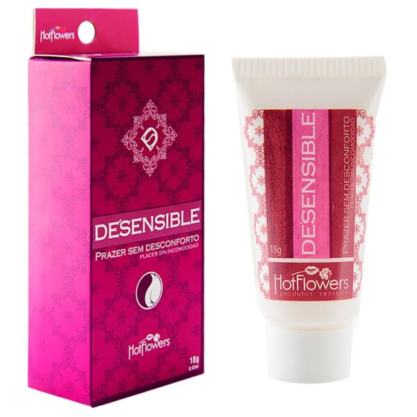 Gel Facilitador anal - Desensible 18g HotFlowers - Sexshop