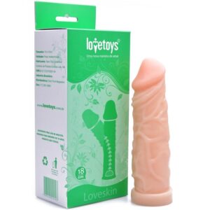 Pênis realístico de 18cm com vértebra - Sexshop-0