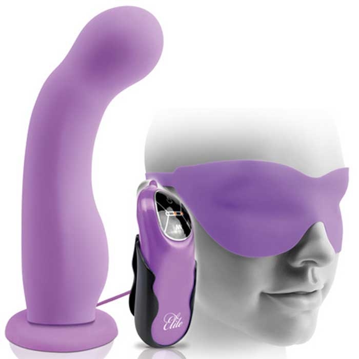 Penetrador com ventosa - FETISH FANTASY ELITE VIBRATING 7 DILDO - PIPEDREAM - Sexshop