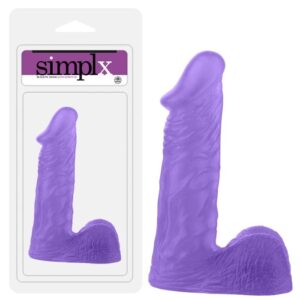 Pênis realístico de 15 cm com veias salientes, glande exposta e escroto - SIMPLX 13 - NANMA - Sexshop-0