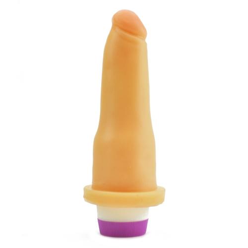 Pênis 14cm com vibrador multivelocidade - ABSOLOO - Sexshop