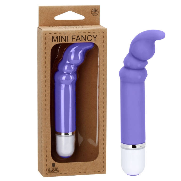 Vibrador ponto G escalonado com 10 velocidades impulse LILÁS - MINI FANCY - NANMA - Sexshop