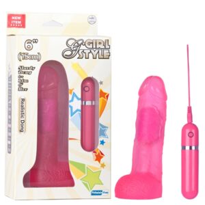 Pênis rosa translúcido 10 velocidades - G GIRL STYLE - NANMA - Sexshop-0