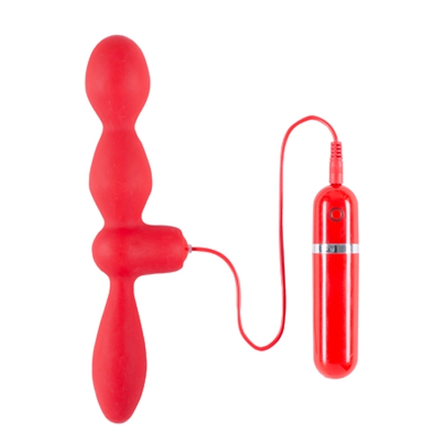Plug anal duplo com 10 vibrações - BUTTPLUG THRILLER ASS - NANMA - Sexshop-18317