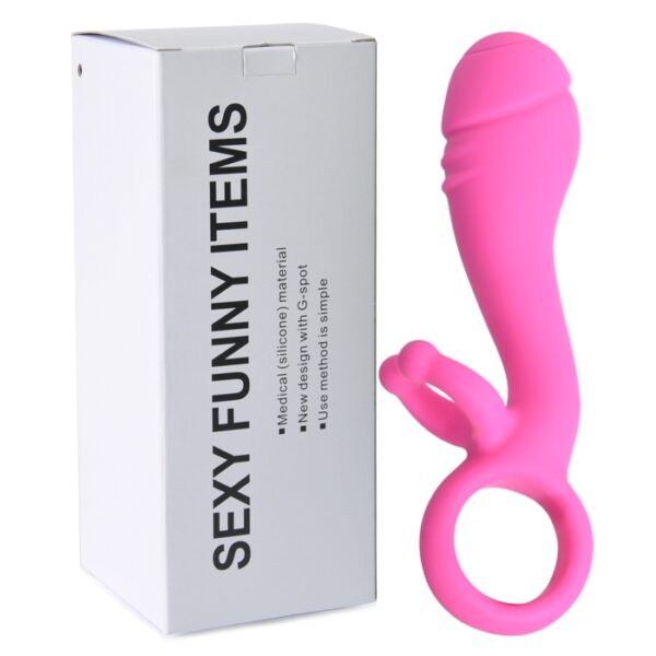 Vibrador 10 velocidades com esfera massageadora - Sexshop-0