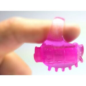 Vibrador dedeira reutilizável - Sexshop