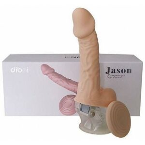 Pênis Controle Remoto Recarregável Silicone iGOX JASON - Sexy shop