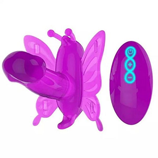 Vibrador Borboleta mini penis com Cinta Controle Remoto Igox - Sex shop