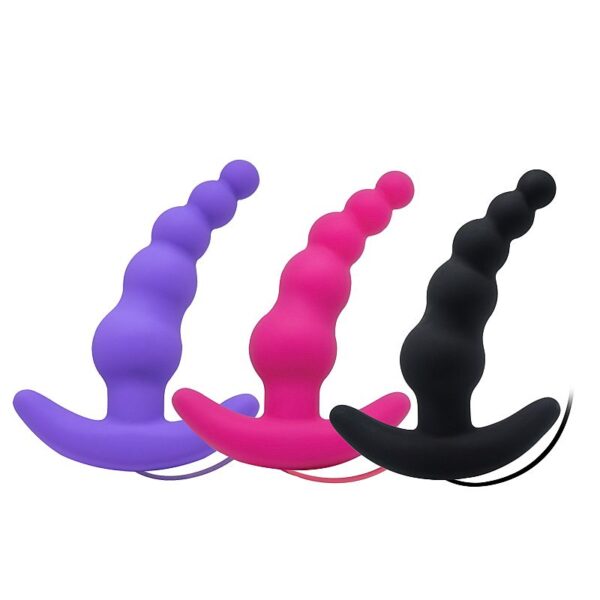 Plug anal com Vibrador em Soft Touch com 10 velocidades - Aphrodisia