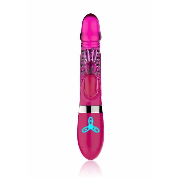 Vibrador Rotativo Whirlwind Bunny - 6 Velocidades Luxo iGox - Sexshop