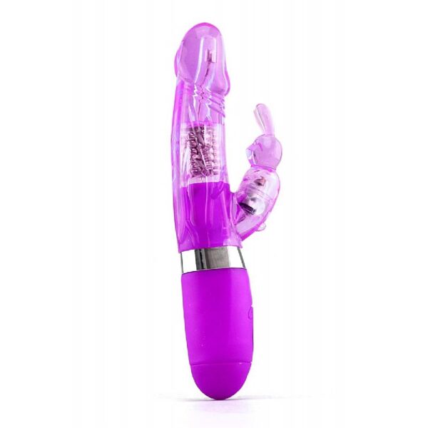 Vibrador Rotativo Whirlwind Bunny - 6 Velocidades Luxo iGox - Sexshop