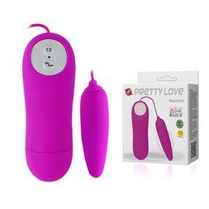 Vibrador Bullet 12 Ultra Vibrações - Pretty Love Harriet - Sex shop