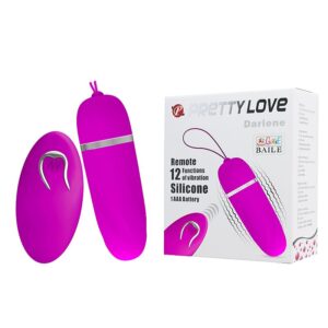 Vibrador Bullet Silicone controle remoto - Pretty Love Darlene - Sex shop