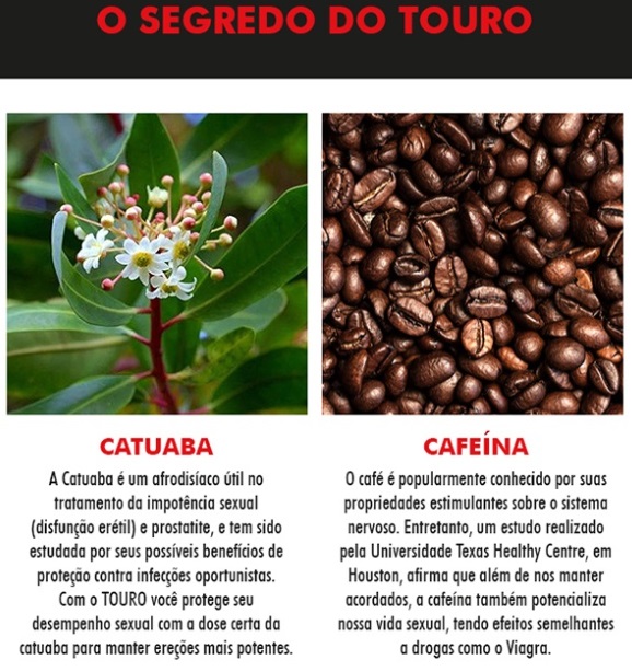 Kit 03 Touros - Suplemento Energético para Homens com 60 capsulas