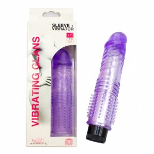 Sex, Vibrador Personal com Capa Pênis de 14 cm