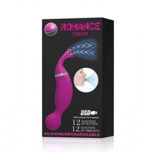 Sex shop, Vibrador Romance Swan - 12 Funções de Vibrações
