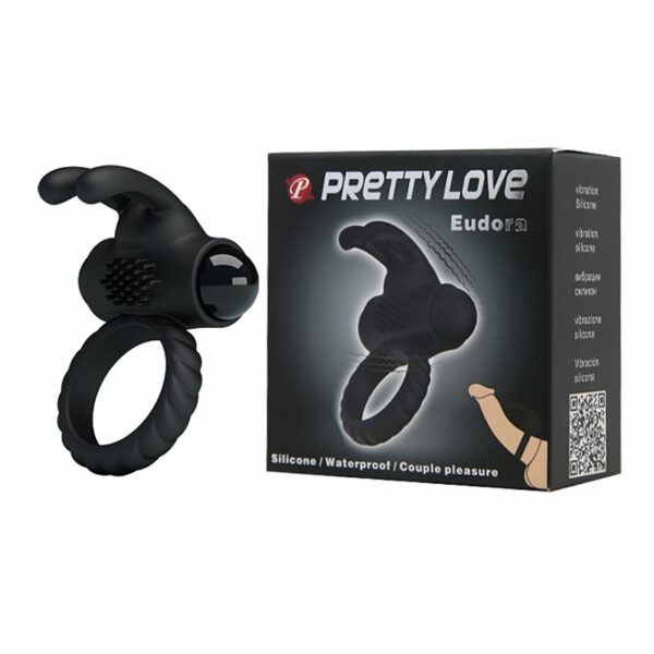 Anel Peniano com Vibrador - Pretty Love EUDORA - Sexshop