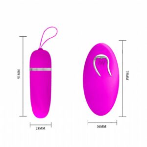 Vibrador Bullet em Silicone Debby - Pretty Love - Sexshop