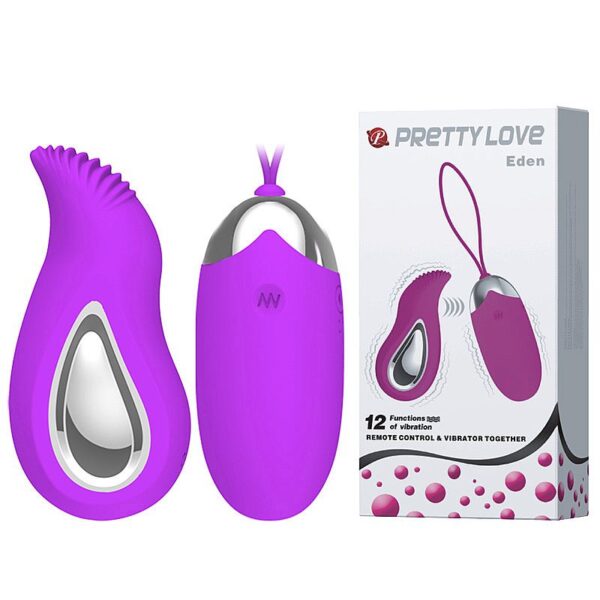 Vibrador Eden com Controle Remoto que Vibra - Pretty Love - Sex shop