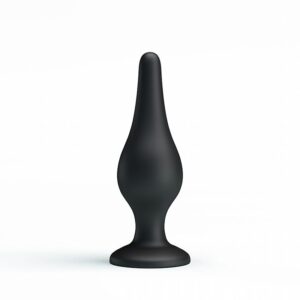 Plug Anal em Silicone Preto - Pretty Love - Sex shop