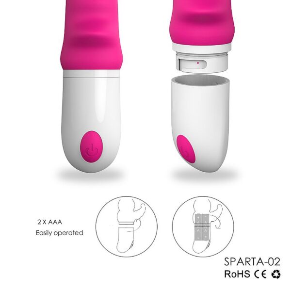 Vibrador Sparta Silicone com 9 Modos de Vibração - S-Hande - Sex shop