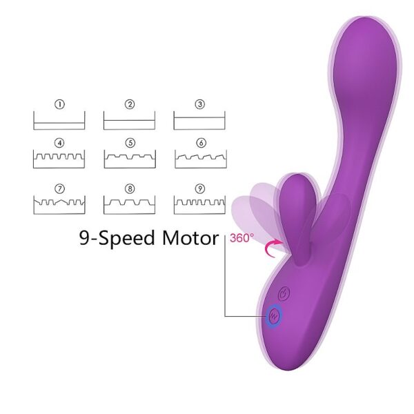 Vibrador Ponto G com Estimulador de Clitóris - Boom - S-Hande - Sexshop