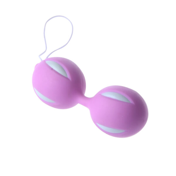 Bolas Ben-Wa Pompoarismo em Silicone - Sexshop