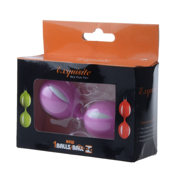 Bolas Ben-Wa Pompoarismo em Silicone - Sexshop