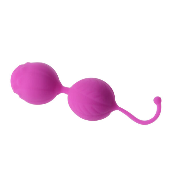 Bolas pompoarismo Ben-Wa em Puro Silicone - Sexshop