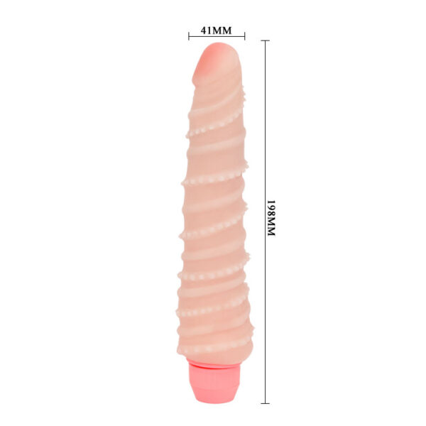 Pênis com vibrador e Vértebras, anéis estimuladores - Sexshop