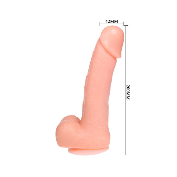 Vibrador Dildo Realístico com Rotação e Sucção - Sex shop