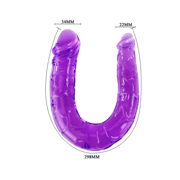 Pênis Dildo Realístico Duplo - Pênis Hawaino - Sexshop